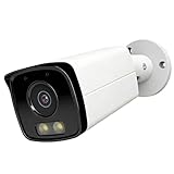 UNILOOK 4MP Bullet PoE Camera, Wired Security IP Camera Outdoor Indoor, 100ft Smart Color Night Vision, AI Human Motion Detection, Built-in Mic, 2.8mm Lens, IP66 Waterproof, Full Metal, NDAA Compliant