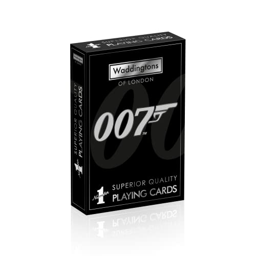 Gioca ai tuoi giochi di carte preferiti con i tuoi film preferiti di Bond tra cui Die Another Day, Skyfall, Goldfinger e molti altri.