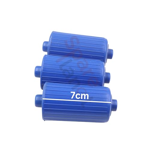 Image of spareplanet Roller Belan Pulsator Compatible with Samsung Top Load Fully Automatic Washing Machine (Set of 3 Pieces)(Match & Buy) Match Roller Length 7 cm with Old Rollers