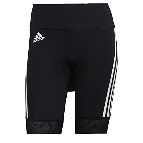 Cuissard cyclisme adidas femme sans bretelles gênantes avec peau intégrée noir S