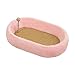 Baoblaze Kitten Bed Cats Scratching Pad Exercise Play with Ball Toy Chasing Furniture Protector Cat Scratcher Pad Cat Scratching Board, Pink