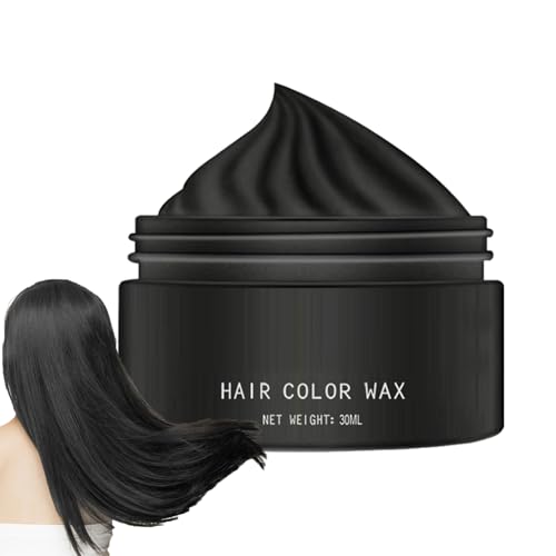 Cera de Coloración Temporal para Cabello | Cera de Coloración Capilar 30ml - Crema Modeladora Lavable Para Hombres Mujeres Niños Fiestas Eventos Halloween
