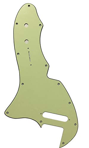 Custom Guitar Pickguard For 69 Telecaster Tele Thinline Re-Issue Style (3 Ply Vintage Green)