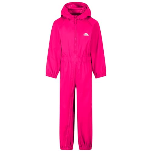 BUTTON Boys Waterproof Windproof Breathable All In One Rain Suit