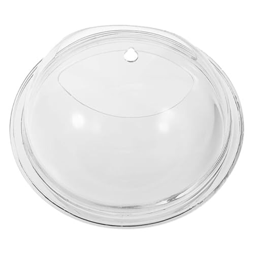 壁掛け水槽 水槽植物カップ 水槽の植物 水槽の装飾 バブルウォール水族館 フィーダ アクリル吊り下げ水槽 フィッシュボウル ウォールアクリル花瓶 壁の金魚鉢 Transparent NULYLU