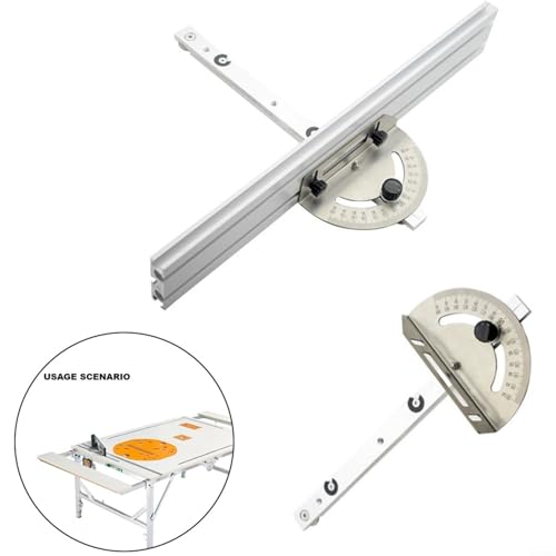 Jauge d'onglet pour scie de table pour corriger les erreurs d'angle de coupe