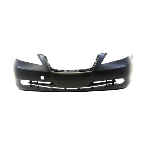 Image of Compatible with Lexus ES350 2007-2009 Front Bumper Cover | Primed, With Fog Light Holes, With Tow Hook Hole, Sedan, Ready to Paint, OEM 5211933945, LX1000167