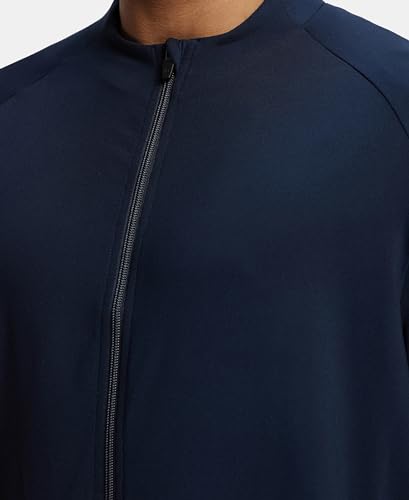 Image of Jockey SP17 Men's Soft Touch Microfiber Elastane Stretch Thumbhole Jacket with Stay Dry Treatment