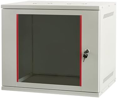 Armadio Rack 19 pollici a muro 7U grigio