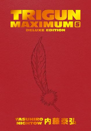 Trigun Maximum Deluxe Edition Series 5-Book Collection Set (Vol.1 to Vol.5) by Yasuhiro Nightow - Sequel to the Classic Action Sci-Fi Manga Trigun      Hardcover – July 22, 2025