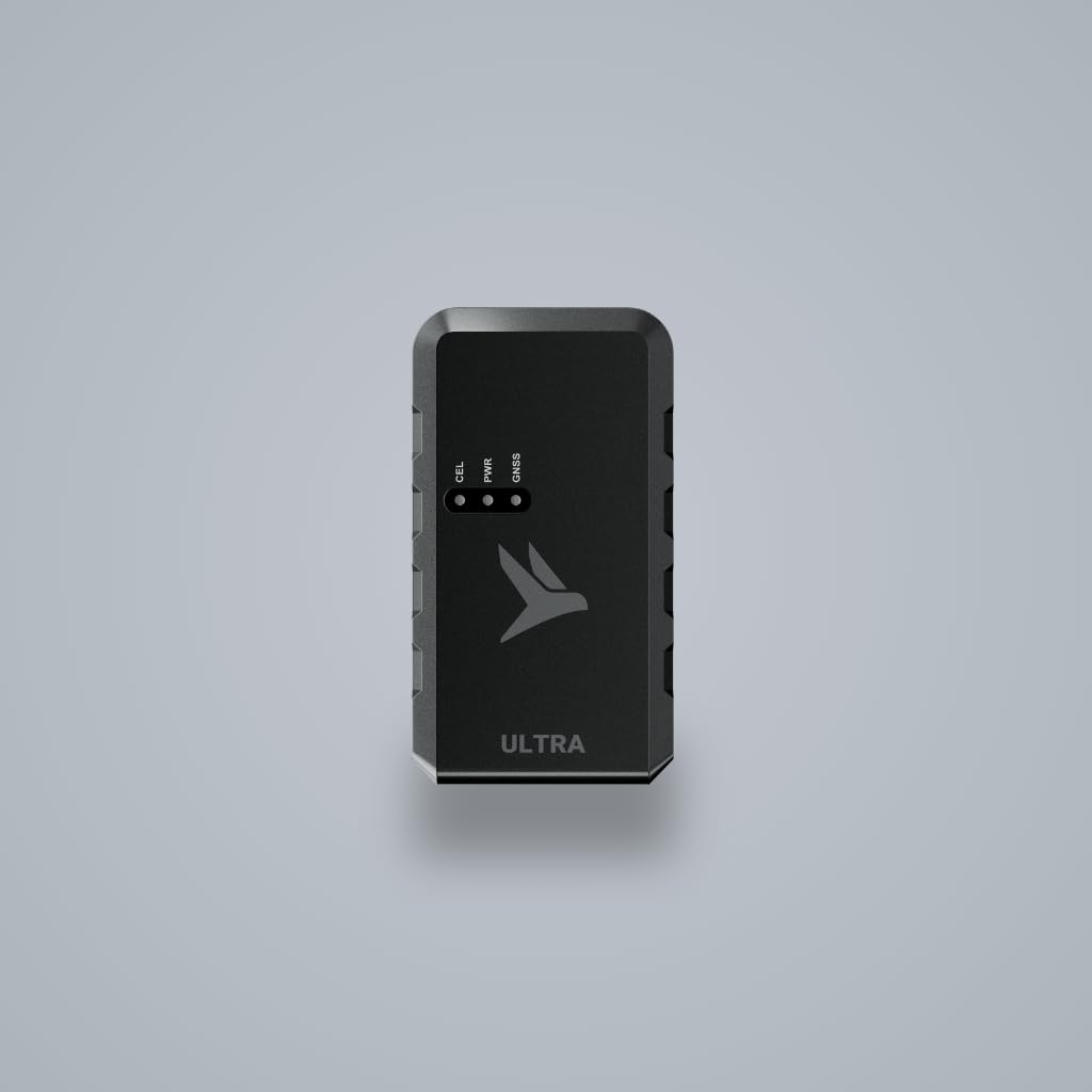 Flashbird Ultra - Traceur GPS 4G Antivol Haut de Gamme, Temps Réel, Anti-Brouillage, Localisation en Souterrain, pour Moto, Voiture, Van, etc.