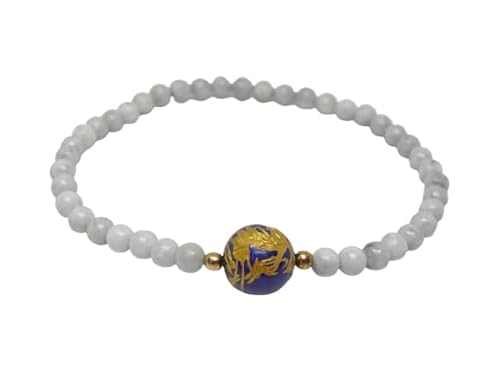 日本翡翠 産地証明書付 糸魚川産 約4mm ラピスラズリ 龍金彫り 10mm ブレスレット 天然石 風水 パワーストーン