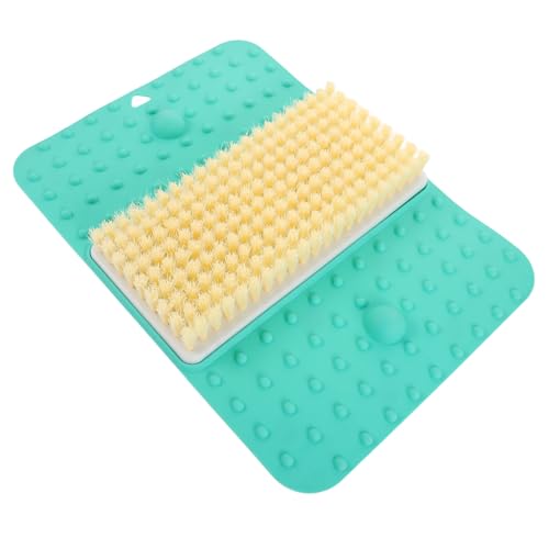 Tapis de massage pour TPR Mipcase avec brosse exfoliante pour douche - 2