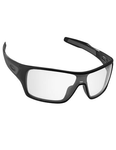 Image of Alphax Crystal Clear Non-polarized Replacement Lenses for Oakley Turbine Rotor OO9307 Sunglasses