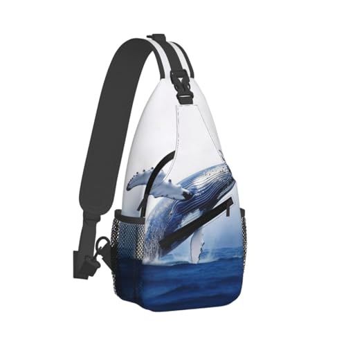 Bolso cruzado Sling Bag negro para mujer y hombre miniatura 7