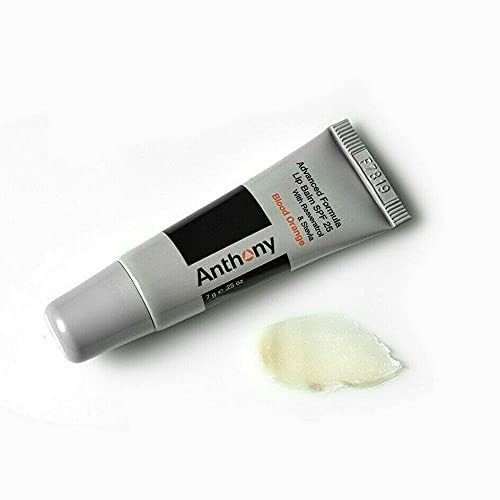 Anthony 25 Spf Lip Balm With Sunscreen For Lips – Contains Green Tea Extract, Shea Butter & Vitamin E – Moisturizing Repair Care Treatment For Chapped & Dry Lips – Blood Orange Flavor #TOP5