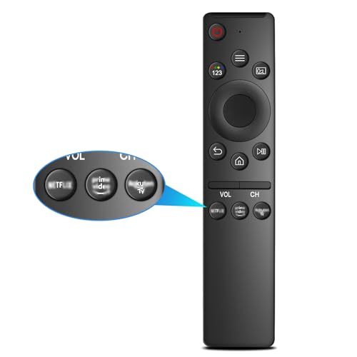 Remplacement pour Télécommande Samsung BN59-01327B – Télécommande Universelle pour Samsung Smart TV QLED/LED/LCD/OLED HDTV 4/8K UHD – Forme incurvée,...