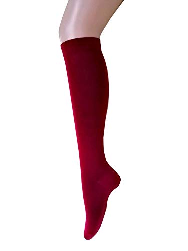 Image of Triple M Plus Elite Quality Soft Cotton Knee High Argyle /Houndstooth /plain Socks (regular size)