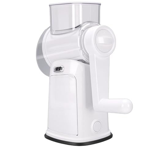 Rallador manual giratorio AYNEFY para vegetales y queso miniatura 4