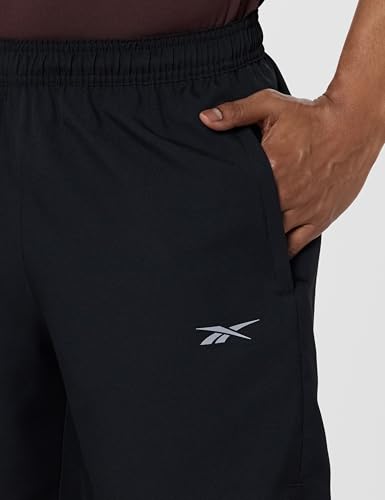 Image of Reebok Men's Polyester Blend Training Shorts - Durable Breathable Gym Shorts for Men | Sports Shorts for Men | Workout Fitness Shorts - Non-Restrictive with Pockets