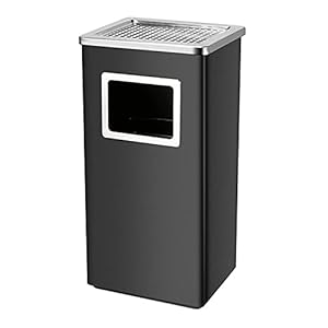 Raabyu YQE250 Edelstahl Mülleimer Außenbereich