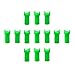 Smsyhgh Plastic Arrow Nocks Archery Half Moon Arrow Nocks Crossbow Arrow Nocks Hunting Arrow Tails for ID 7.6mm Crossbow Arrow Shaft (Green)