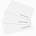 uAttend Compatible Proximity Badge Cards, 20 Pack (RFID 125 KHz Thin ISO 0.8 mm), Works with CB5000 / CB5500 / CB6000 / CB6500 / MN1000 / MN2000 Clock Models