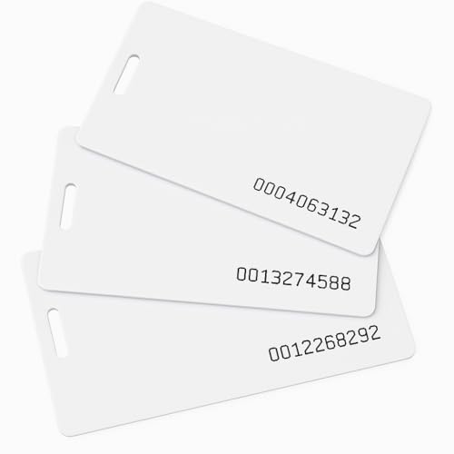 Badges RFID 125 kHz fins de 0,8 mm pour remplacer vos cartes uAttend