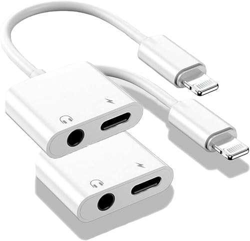 Adaptateur Lightning vers prise casque 3.5 mm indispensable en voiture pour iPhone 13 12 et SE