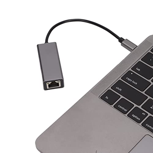 Adattatore C di Rete LAN da Tipo C a RJ45 Convertitore Mbps per PRO per Grigio100 MB ethernet usb