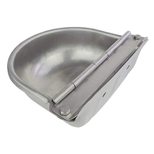 Automatic Water Feeder Trough Bowl with Pipe for Cattle Horse Goat Sheep Dog Animals Stainless Pet Livestock Tool - Image 6