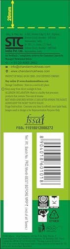 Image of Chandan Mouth Freshener Special Mukhwas | 100g | Contains Saunf and Sesame Seeds (100 gm (Pack of 12))