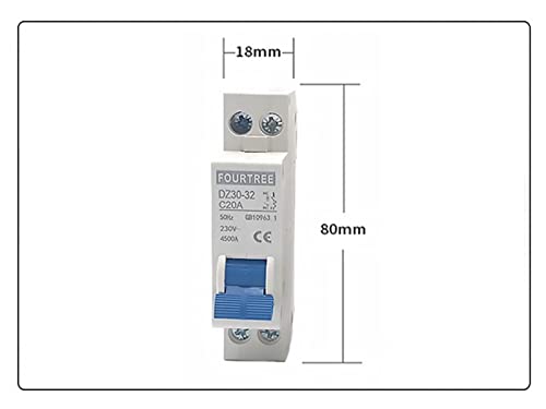 Disjoncteur DPN DZ30 230V 32A évite surcharge et court-circuit domestique