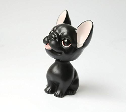 Mini résine chiot statue belle créative figurines d'art de collection pour étagère - 5