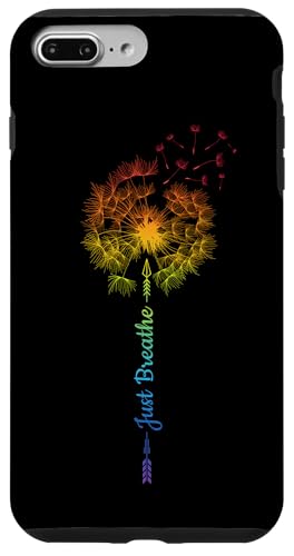 Dandelion Wildflower �^���|�| �K�[�f�� �u���[�Y ���C���{�[�t�����[ �X�}�z�P�[�X iPhone 7 Plus/8 Plus �p