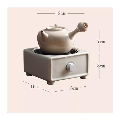 Hervidor eléctrico cerámico simple para té 1100W miniatura 2