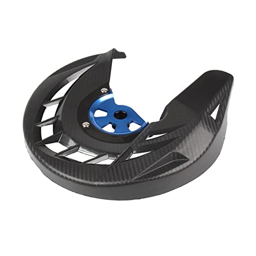 JUSTHUI Cubierta del Protector de protección del Disco del Freno Delantero Compatible for Yamaha Yz125 yz250 2017 2018 yz 125x 250x WR 250F 450F YZF WRF 250 450 2006-2019 protección contra caídas Cover