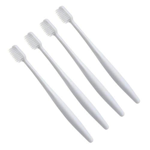 DONFAMDS 4Piezas Sangrado Ecológicos para Adultos Ergonómico y Capacidad de Limpieza Efectiva para Encías Sensibles y Manchas