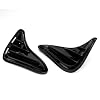 BXZ Front Bumper Insert Pair Fog Light Lamp Opening Cover Pair For 2017 2018 2019 Corolla LE CE XLE L