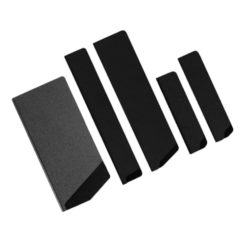 OKUMEYR Housse de Protection pour Couteaux Cuisine Set de 5 Manchons Résistants à L'Usure Accessoires de Voyage Compacts Protège-Coupe Pratique pour Camping Cuisine