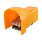 4F210-08G Pneumatisches Fußventil, 5-Wege, 2 Positionen, 6,35 mm NPTF, Vierk-Luftsteuerungspedal mit Aluminium-Legierung, für den industriellen Einsatz
