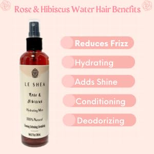 LE SHEA Agua de Rosas e Hibisco en Spray 8.7 oz miniatura 6
