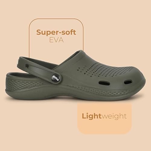Image of YOHO Classic Clogs for Men | Cushioned Footwear | Lightweight | Waterproof l Stylish