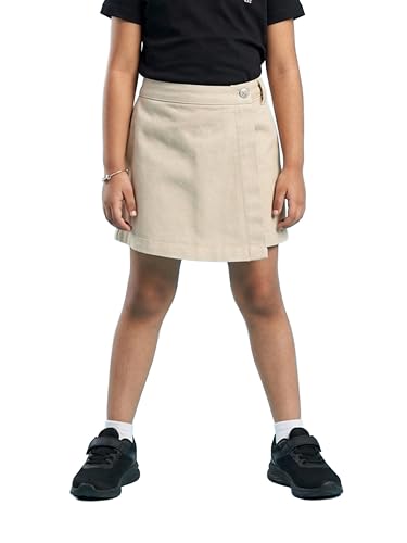Image of KiddoPanti Girls Denim Over Lap Shorts