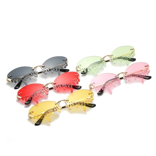 Lunettes de soleil amusantes BESPORTBLE pour fêtes et accessoires photo créatifs