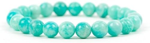 Bracelet amazonite naturelle protection apaisante et soulagement du stress