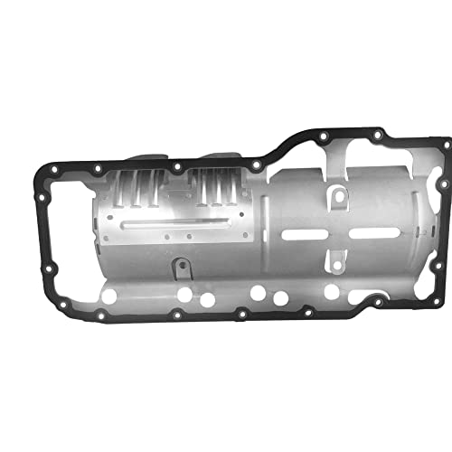 Image of PartsFlow Oil Pan Gasket Compatible With 1999-2013 Chrysler Aspen Dodge Dakota Durango Ram 1500 Jeep Commander Mitsubishi Raider Ram Dakota 4.7L V8 OS30709R, CS26157, OS6330