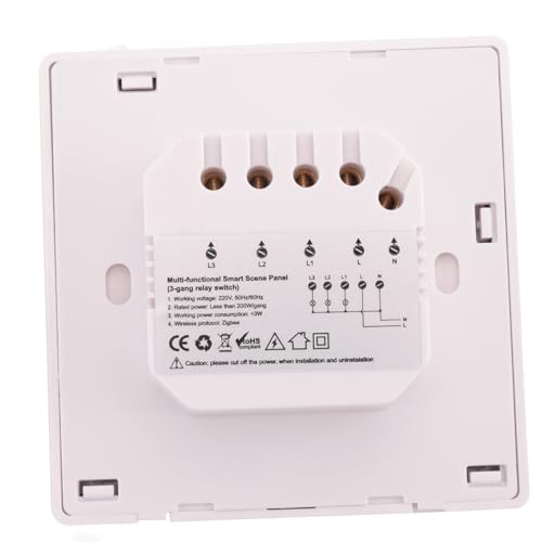 Panneau de commutation premium à écran tactile mural 4 pouces