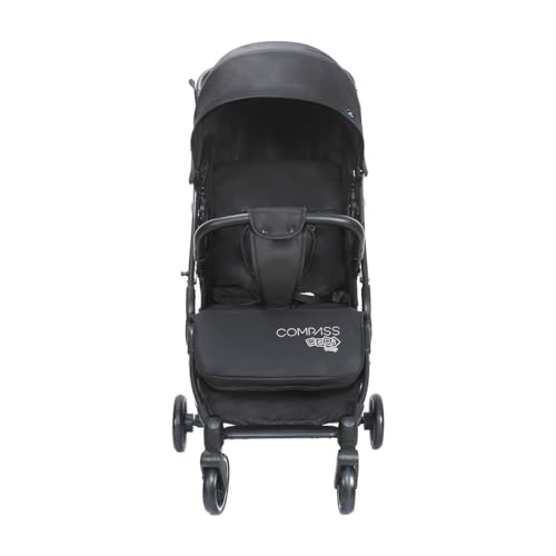 Maxi Baby Carrinho de Bebê Passeio Vira Berço COMPASS (Preto)