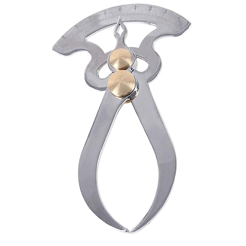 Garneck calibrador interior acero inoxidable, herramienta de medición para trabajo en madera, calibre de grosor con tuerca desmontable, compacto y fácil de usar para medición precisa miniatura 1